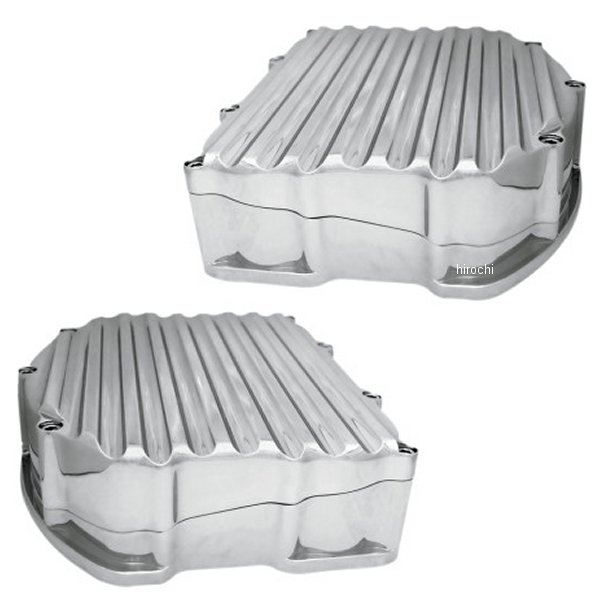 パンヘッド スタイル バルブ カバー 99年-17年 Twin Cam フィン クローム