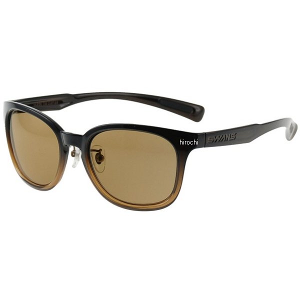 PW-0065  サングラス DF-Pathway クリアブラウンハーフ/偏光フォクシーブラウン 141mmx45mm