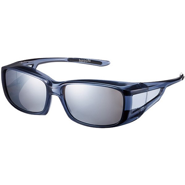 オーバーグラス 偏光ミラーレンズモデル クリアスモーク/シルバー 135mmx39mm