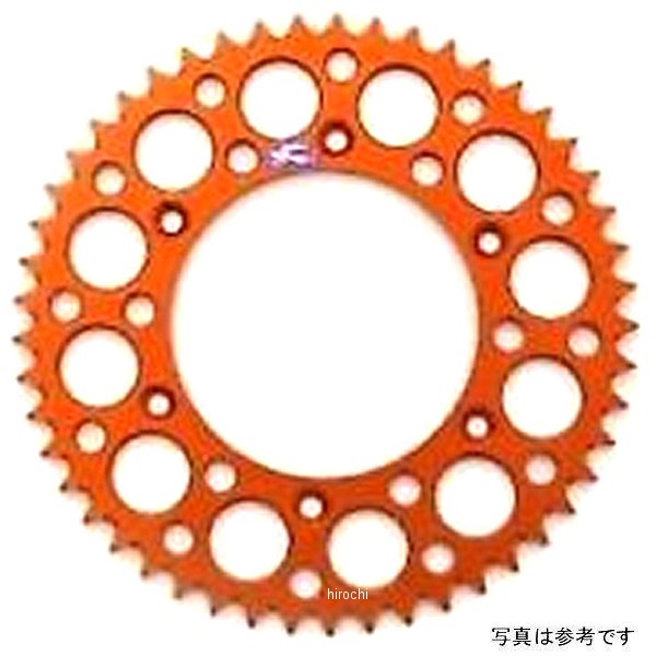 480415-42P-OR リア スプロケット 42T/415 09年-13年 KTM 50SX、50SXS オレンジ