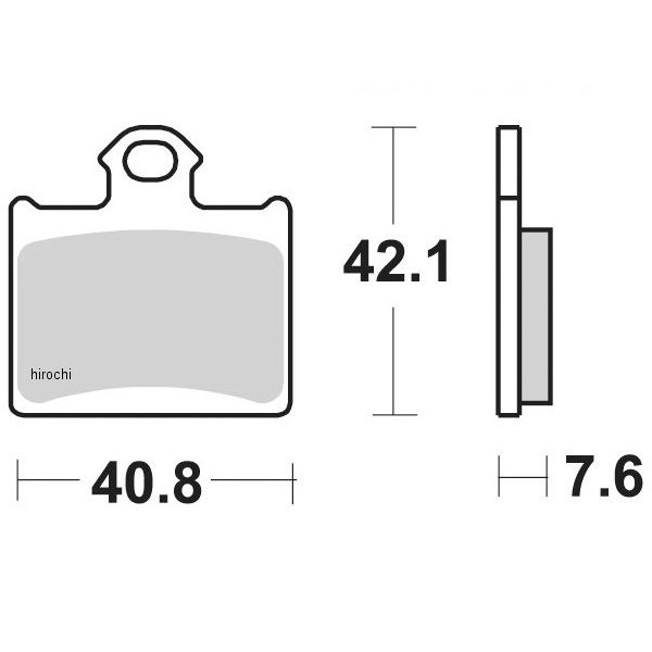 リア ブレーキパッド 11年-13年 KTM 105SX、85SX シンタード