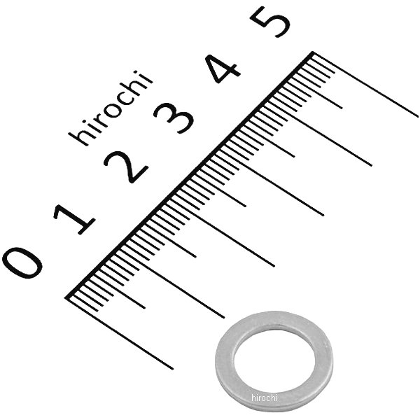 クラッシュワッシャー 内径10mm アルミ 1枚入り