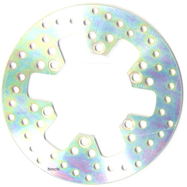 ブレーキ ディスクローター 直径220mm リア 91年-10年 KLX300、KDX220、KDX200 スチール