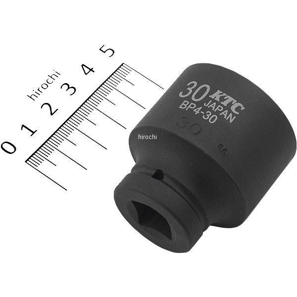 12.7sq インパクトレンチ用ソケット(標準) 30mm