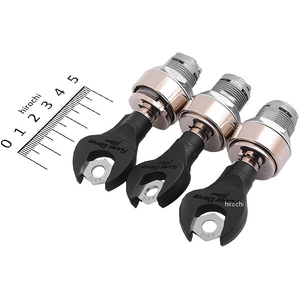 チューブラー アセンブリ ロック (3ロック/3キー)