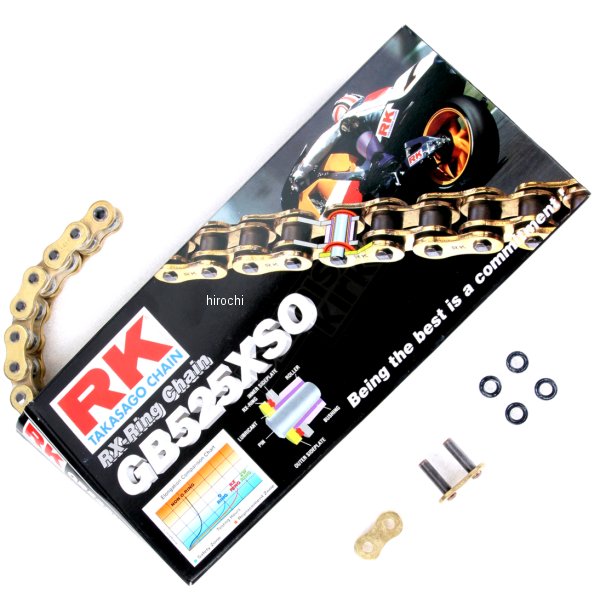 チェーン 525XSO RX-リング ゴールド 112L