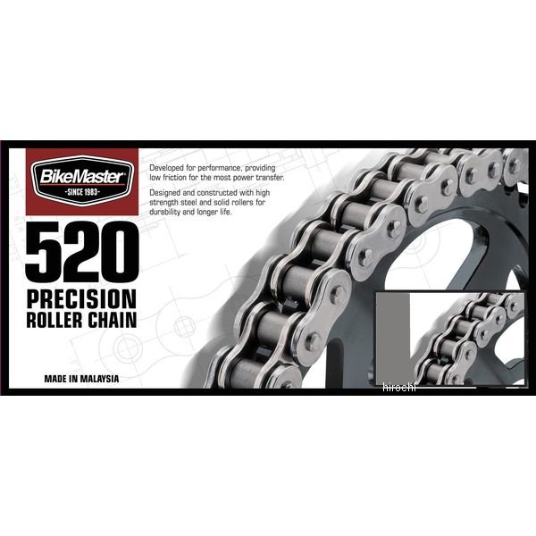 チェーン 520 ナチュラル 116L クリップ