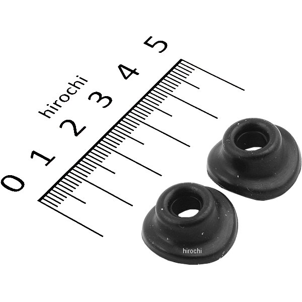 エアバルブマッドガード 2個入り 黒