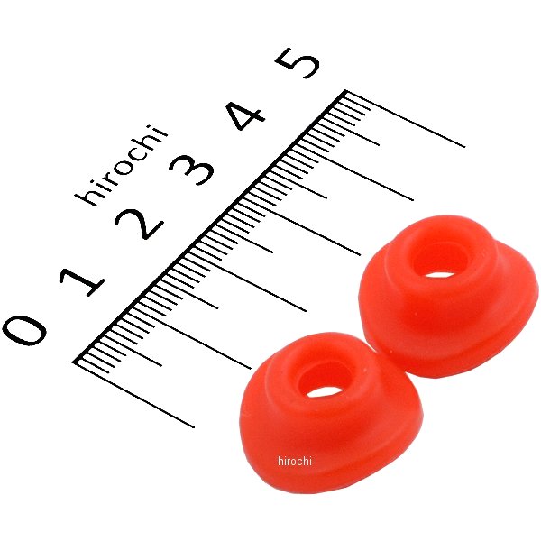 エアバルブマッドガード 2個入り 赤