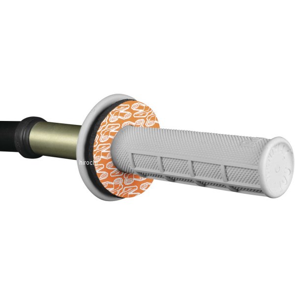 グリップ ドーナツ 白/オレンジ