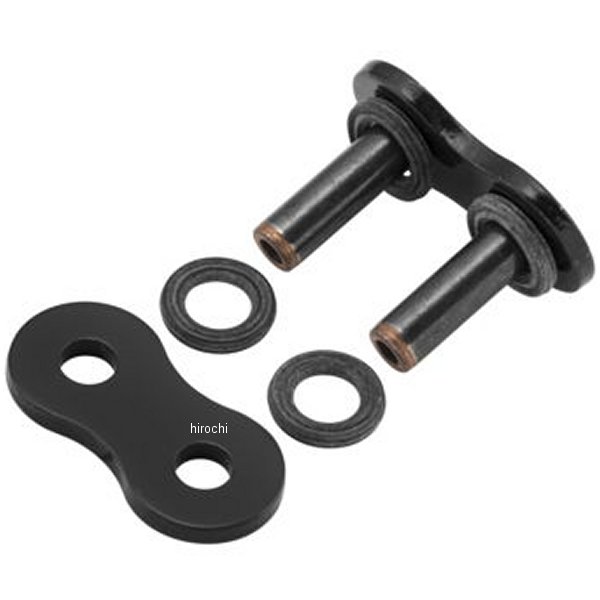 チェーン 520BMZR シールチェーン 黒 カシメ