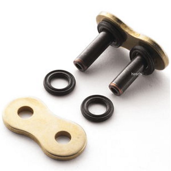 チェーン 520BMZR シールチェーン ゴールド カシメ