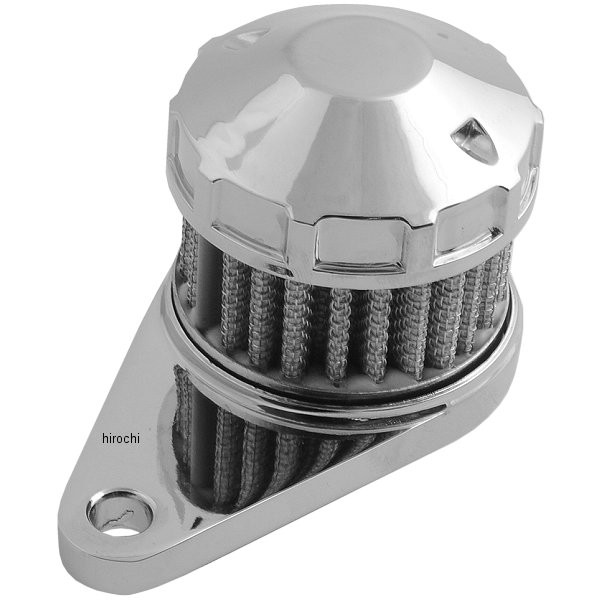 クランク ケース ベント フィルター キット クローム