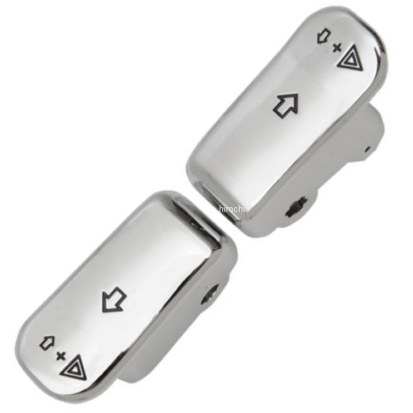 延長スイッチキャップ キット 00年-13年 ハーレー クローム