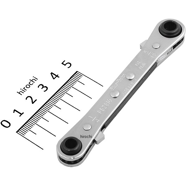 ブルーポイント ラッチーオン 0° オフセット ラチェット レンチ 12角 1/4-5/16インチ