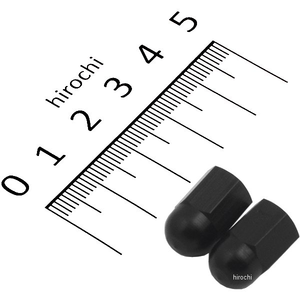 バルブ ステム キャップ 黒 2個入り