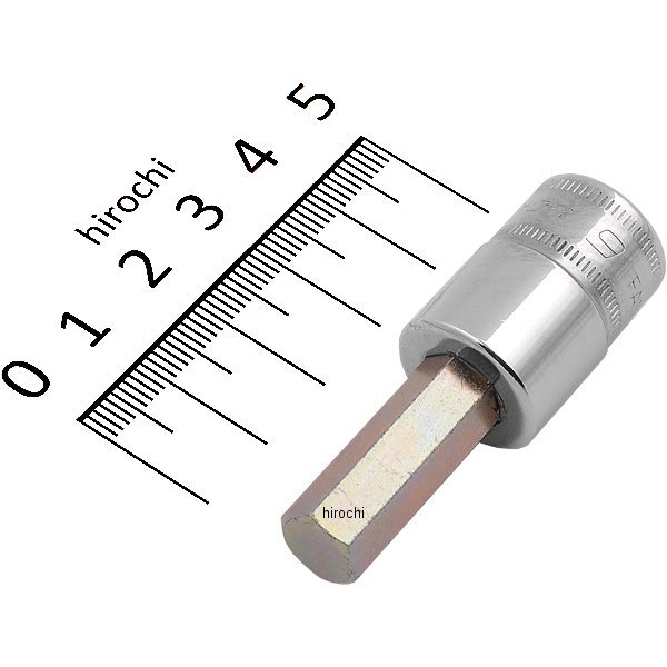 3/8インチ ソケット ヘキサ スタンダード ミリサイズ 9mm