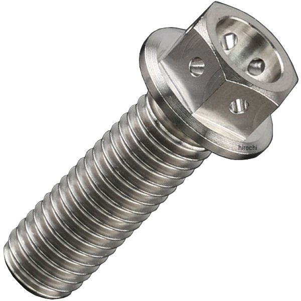チタンフランジボルト 汎用 スタンダード M8 P1.25 25mm 1本入り