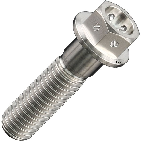 チタンフランジボルト 汎用 スタンダード M8 P1.25 30mm 1本入り
