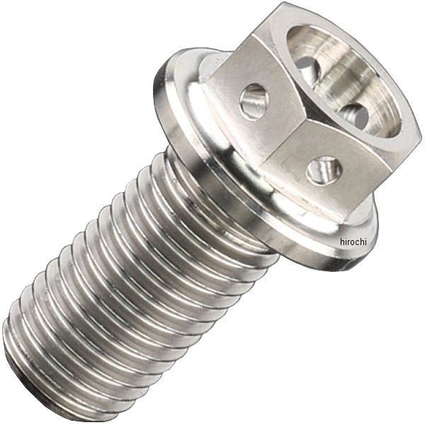 チタンフランジボルト 汎用 スタンダード M10 P1.25 20mm 1本入り