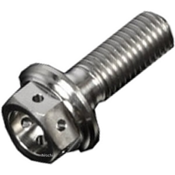 チタンフランジボルト 汎用 スタンダード M6 P1.0 50mm 1本入り