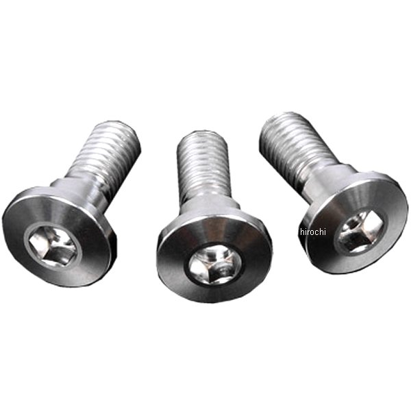 チタンブレーキディスクボルト 90年-16年 スズキ、カワサキ シンヘッド φ10-M8X14.5 4本入り