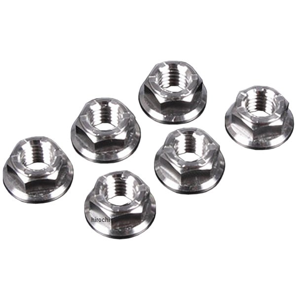 チタンスプロケナットセット 汎用 M8 P1.25 6個入り