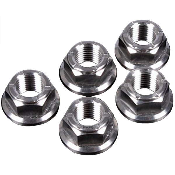 チタンスプロケナットセット 汎用 M10 P1.25 5個入り