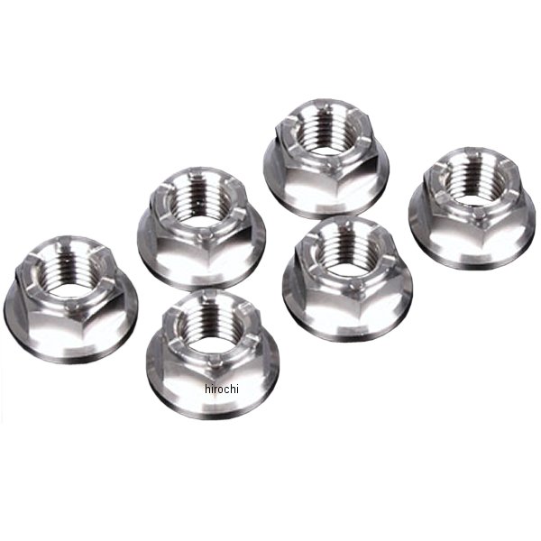 チタンスプロケナットセット 汎用 M10 P1.25 6個入り