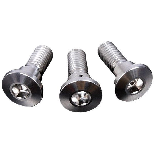 チタンブレーキディスクボルト 91年-16年 カワサキ シンヘッド φ10-M8X14.5 6本入り