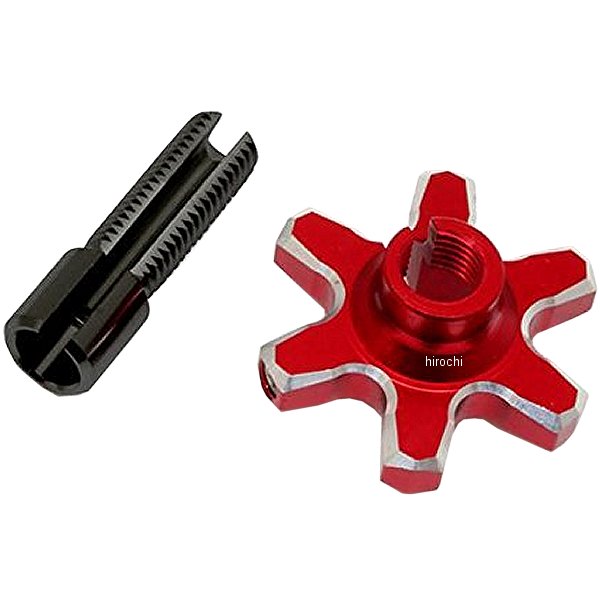 アジャスターアッシー 汎用 フライトパーチ用 赤