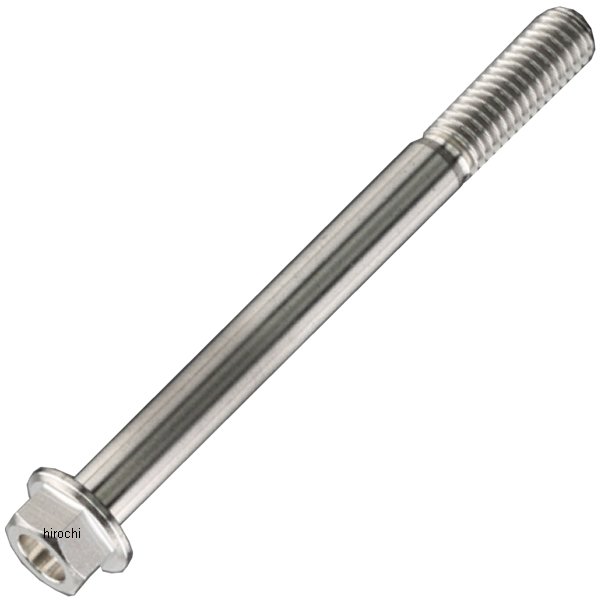 チタンフランジボルト 汎用 スタンダード M6 P1.0 55mm 1本入り