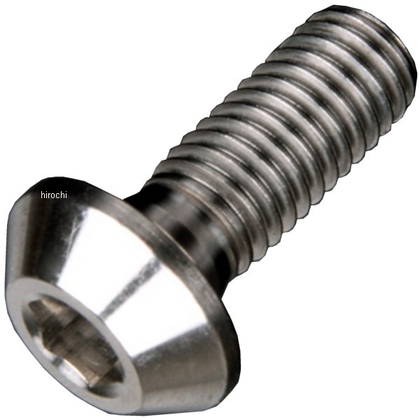 チタンブレーキディスクボルト 09年-15年 FZ8-S、XJ6S、XJ6 DIVERSION リアパンヘッド φ8-M8X22 5本入り