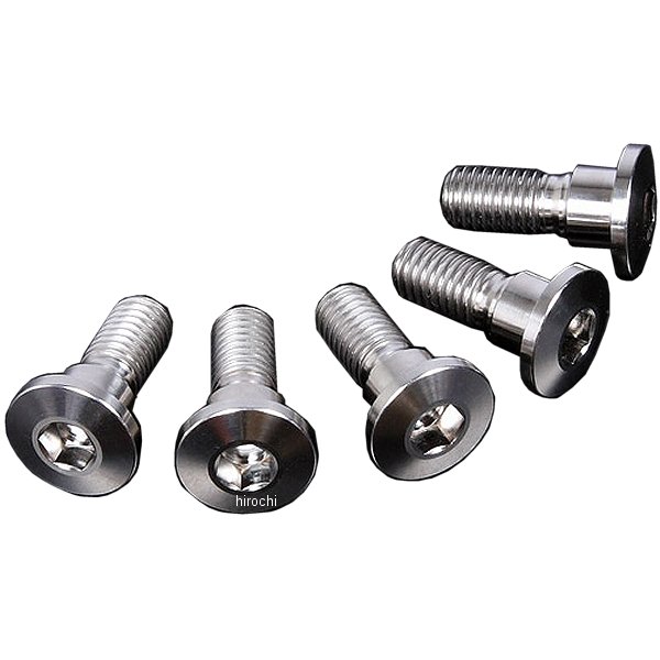 チタンブレーキディスクボルト 99年-07年 スズキ シンヘッド φ10-M8X28 5本入り