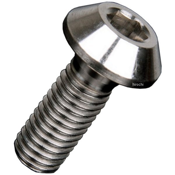 チタンブレーキディスクボルト 96年-15年 XJR1300、XJR1200、TDM900 パンヘッド φ8-M8X22 6本入り