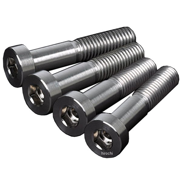 チタンブレーキキャリパーブリッジボルトセット ブレンボ M8 P1.25 40mm 4本入り