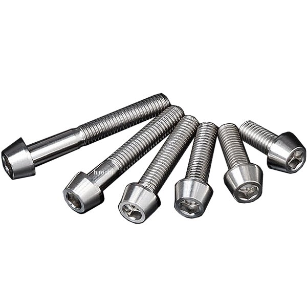 チタンキャップボルト 汎用 テーパー M5 P0.8 16mm 1本入り