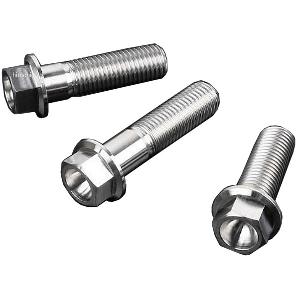 チタンフランジボルト 汎用 スタンダード M10 P1.25 25mm 1本入り