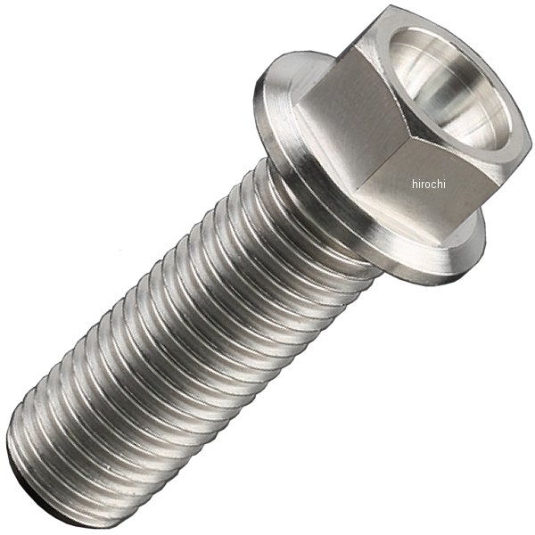 チタンフランジボルト 汎用 スタンダード M10 P1.25 30mm 1本入り