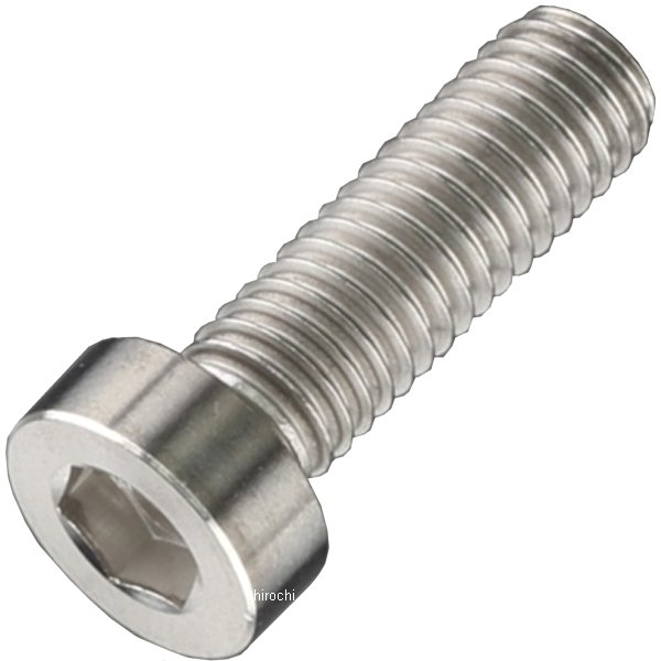 チタンキャップボルト 汎用 ローヘッド M6 P1.0 20mm 1本入り