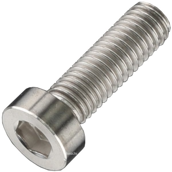 チタンキャップボルト 汎用 ローヘッド M6 P1.0 25mm 1本入り