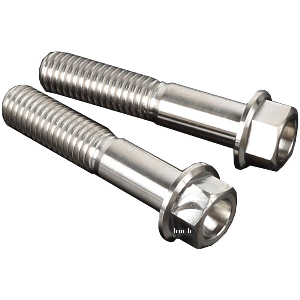 チタンボルトキット 98年-16年 ホンダ、ヤマハ、スズキ、カワサキ M8X40 2本入り