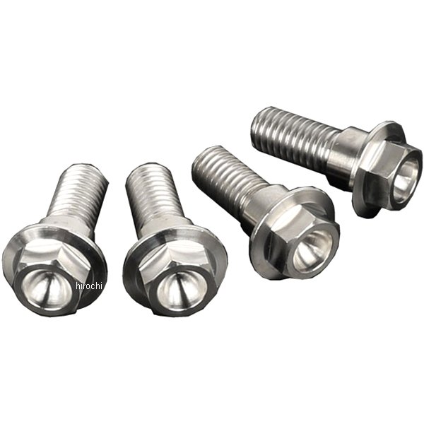 チタンブレーキディスクボルト 汎用 フランジボルト φ10-M8X22 4本入り