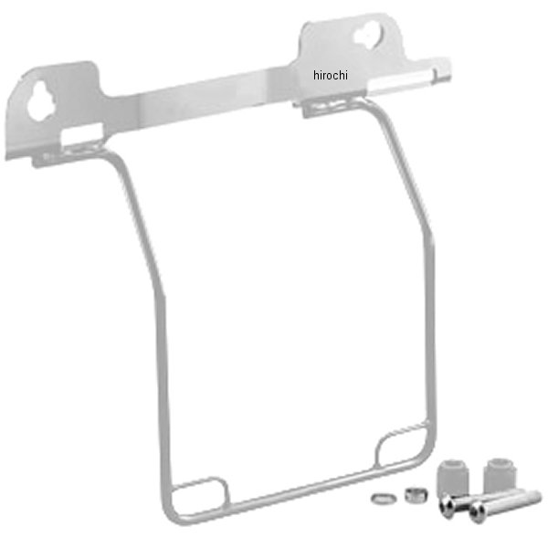 サドルバッグガード 18年 ファットボーイ 左側 メッキ