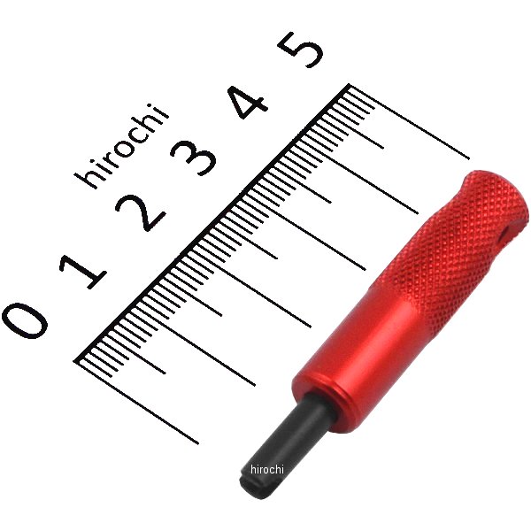 エアバルブコア ドライバー 赤