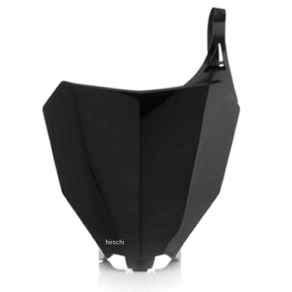 フロントゼッケンプレート 17年-18年 CRF250R 黒