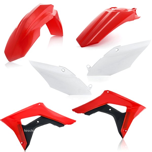 外装セット 17年-22年 CRF250R 赤/白