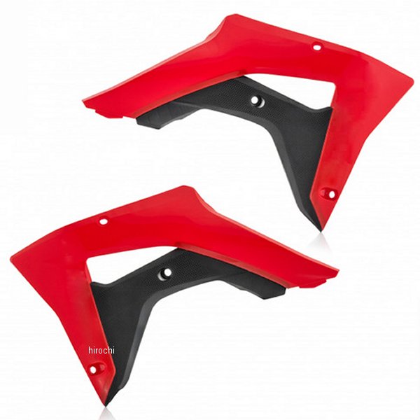 ラジエーターシュラウド 17年-21年 CRF250RX 赤/黒
