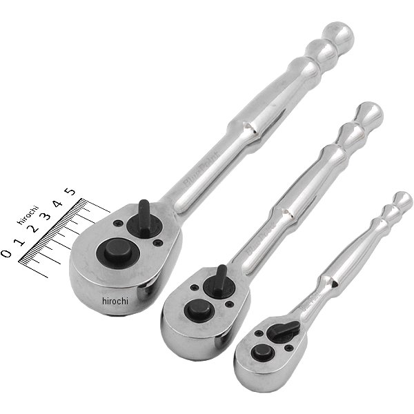 ブルーポイント スタンダードハンドル クイックリリース ラチェット 3点 セット