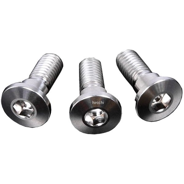 チタンブレーキディスクボルト 06年-16年 KTM 65SX フランジボルト φ6-M6×16 3本入り